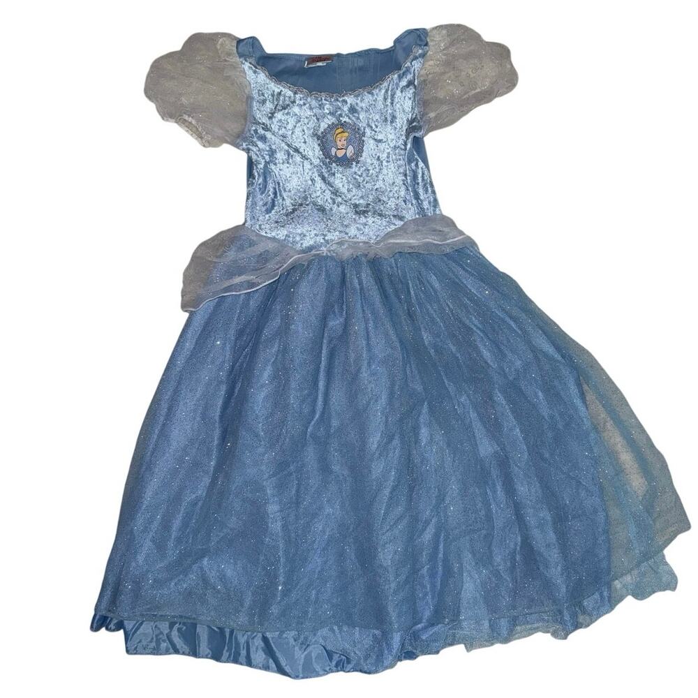 Disney Store Castle Collection Cinderella Costume Dress up Halloween Size 8/10 - Picture 1 of 4